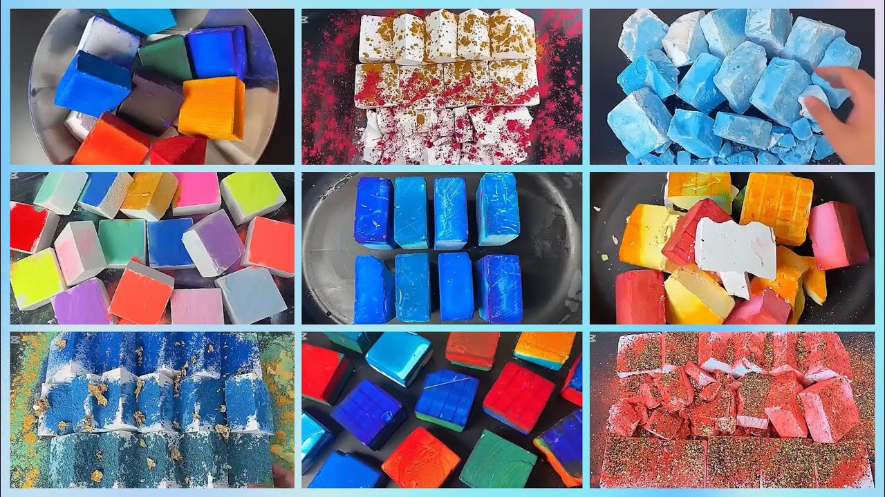 @GholibnAsmr edit compilation🩷 #gymchalk #oddlysatisfying #relax #asmr #sleepaid #asmrvideos