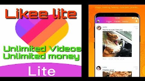 Likee lite app (Unlimited Videos and Unlimited Money)
