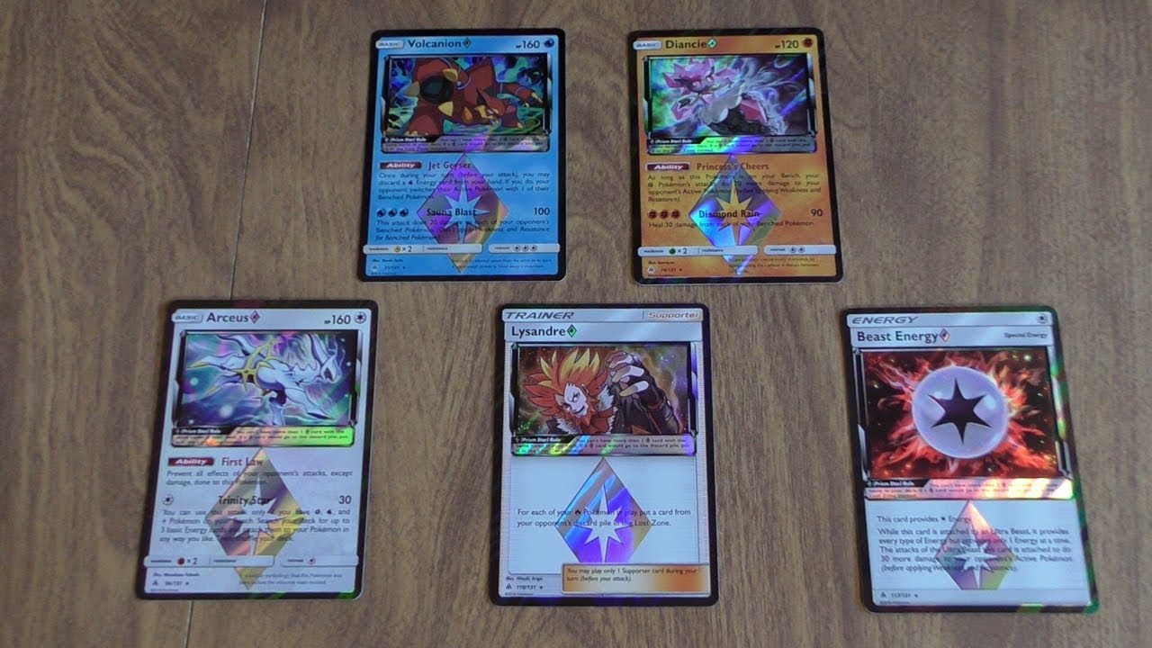 are prism star cards rare Amazon.com: Pokemon - Solgaleo Prism - 89/156 - Holo Rare
