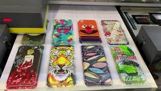 Focus 6040 varnish high resolution digital UV flatbed printer for phone case