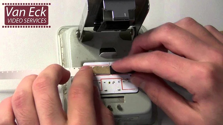 Minette / Cullmann tape splicer - how to use