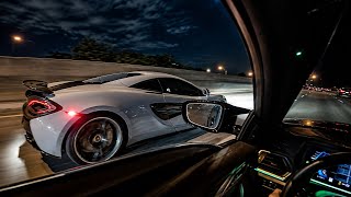 MCLAREN 570’S OWNER TRIES TO RUN AWAY FROM MY BMW M4💨 PLUS SUPERCAR CARMEET🔥