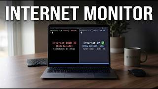 NetWatcher – Python Internet Monitor Script (WiFi Status, Speed, Logs)