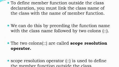 2nd PUC   COMPUTER SCIENCE   BASIC CONCEPT OF OOPS CLASS & OBJECTIVES - PART - 3