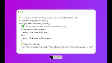 Laravel Tip 💡 : Check View Exists