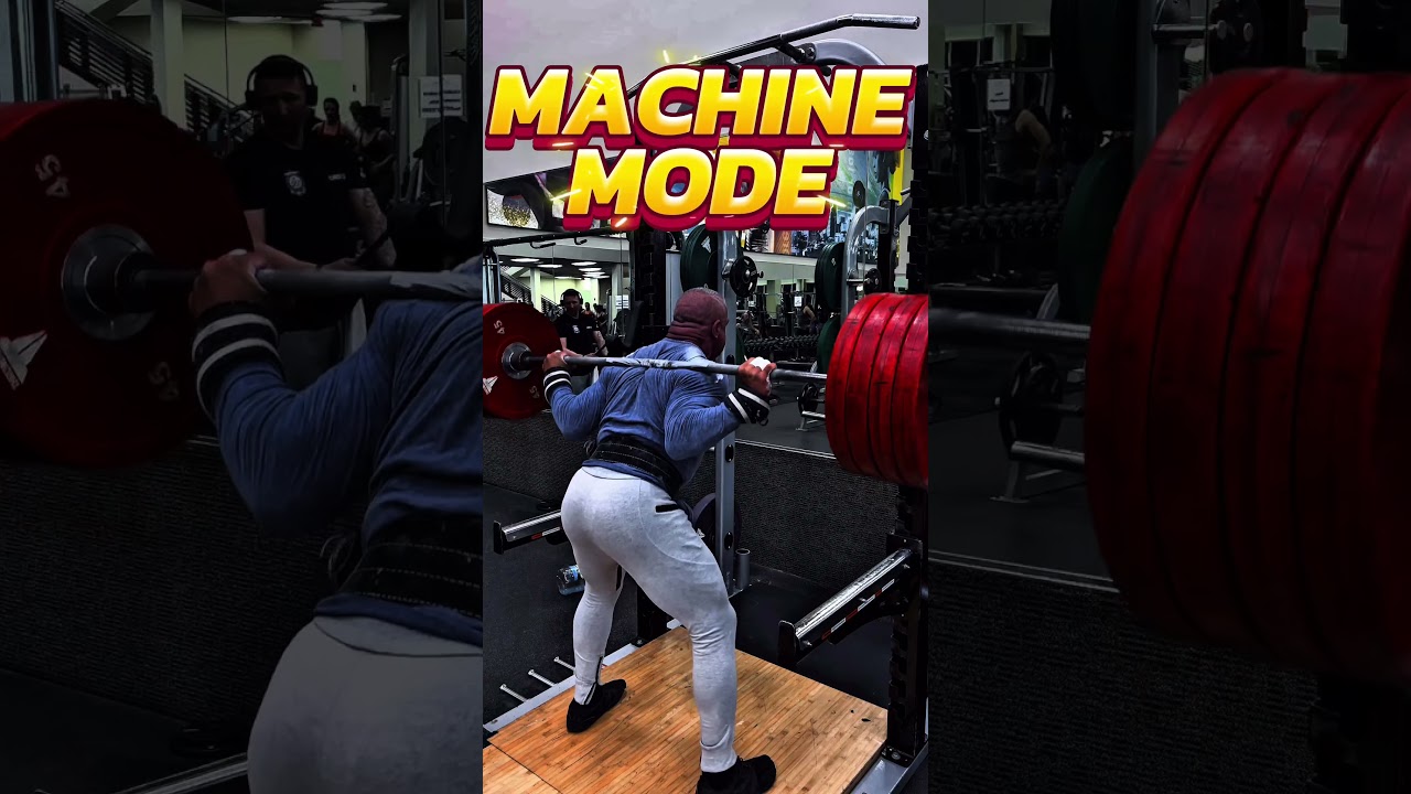 MACHINE MODE #squats #motivation #legs