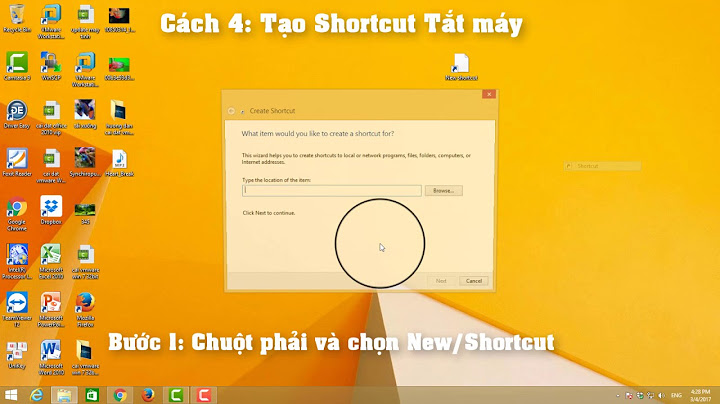 Hướng dẫn cách tắt máy tính win 8 năm 2024