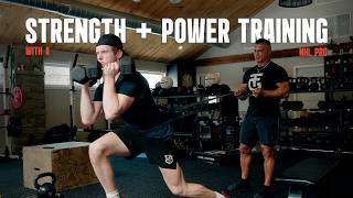 What A Full NHL Workout Looks Like (Brandt Clarke)