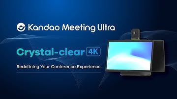 Kandao Meeting Ultra| 4K Ultra Clear Video Conference with Auto framing