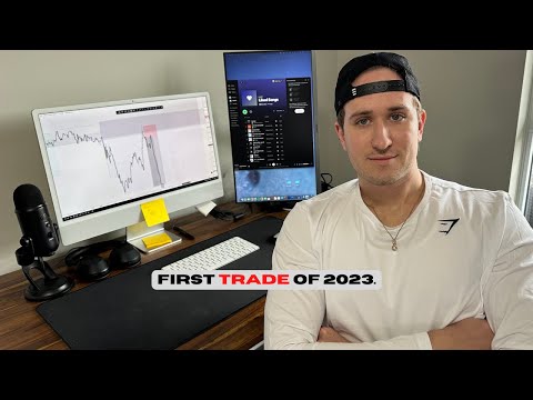 First Forex Trade of 2023! (Forex Trade Breakdown)