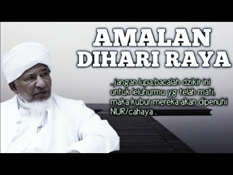 Amalan Di Hari Raya Idul Fitri Untuk Arwah Leluhur - YouTube