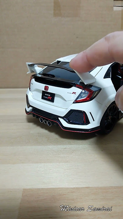 Honda Civic Type-R Diecast Model Car Close Door #car #automobile #diecast  #toys
