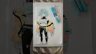 new model #art #drawing #song#tarts_pro#anime