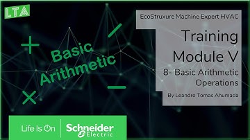 EcoStruxure Machine Expert HVAC Training - M5.8 Basic Arithmetic