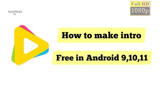 How to Make intro in Android with Textro App Full HD screenshot 5