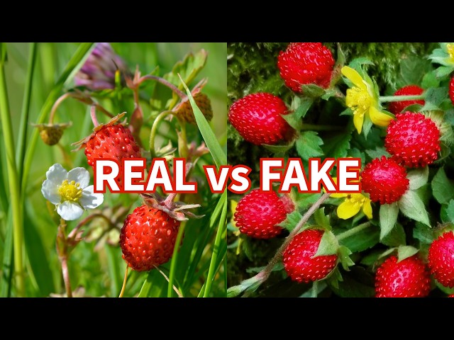 Mock Strawberry vs Wild Strawberry – Easy ID Guide Don't Get