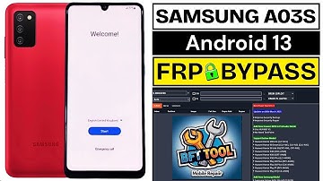 Samsung A03s Frp Bypass 2025 || Samsung A03s Frp Unlock Free Tool 2025 (No *#0*# - No ADB Enable)