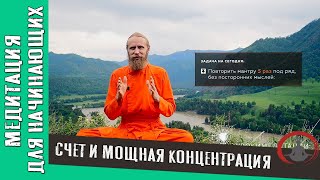 Счет и мощная концентрация