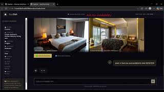Hotel Reservation System | Llama 3 | Flask | Front End