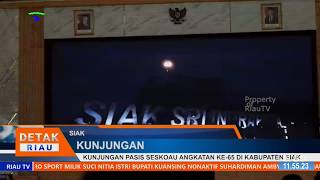 Kunjungan Pasis Seskoau Angkatan Ke 65 Di Kabupaten Siak