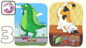 DOP 5: Delete One Part - Funny DOP Puzzle Game - Part 3 - Levels 101 - 150 - Gameplay Walkthrough