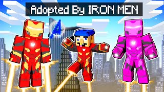 Jeffy is Adopted By IRONMAN Family in Minecraft!