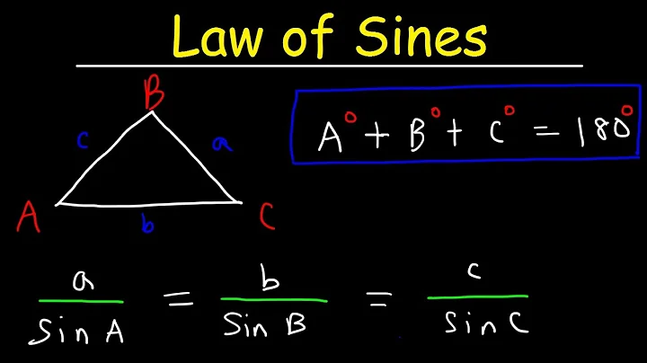 Law of Sines, Basic Introduction, AAS & SSA - One Solution, Two Solutions vs No Solution, Trigonomet