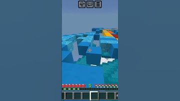 the hive | block drop 1 #minecraft  #shorts #thehiveminigames