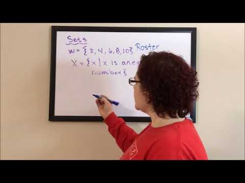 Sets - Set Notation Introduction - YouTube