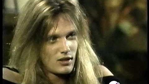 Skid Row - Sebastian Bach Interview 1991