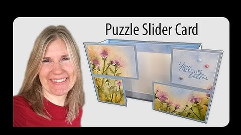 Puzzle Slider Card