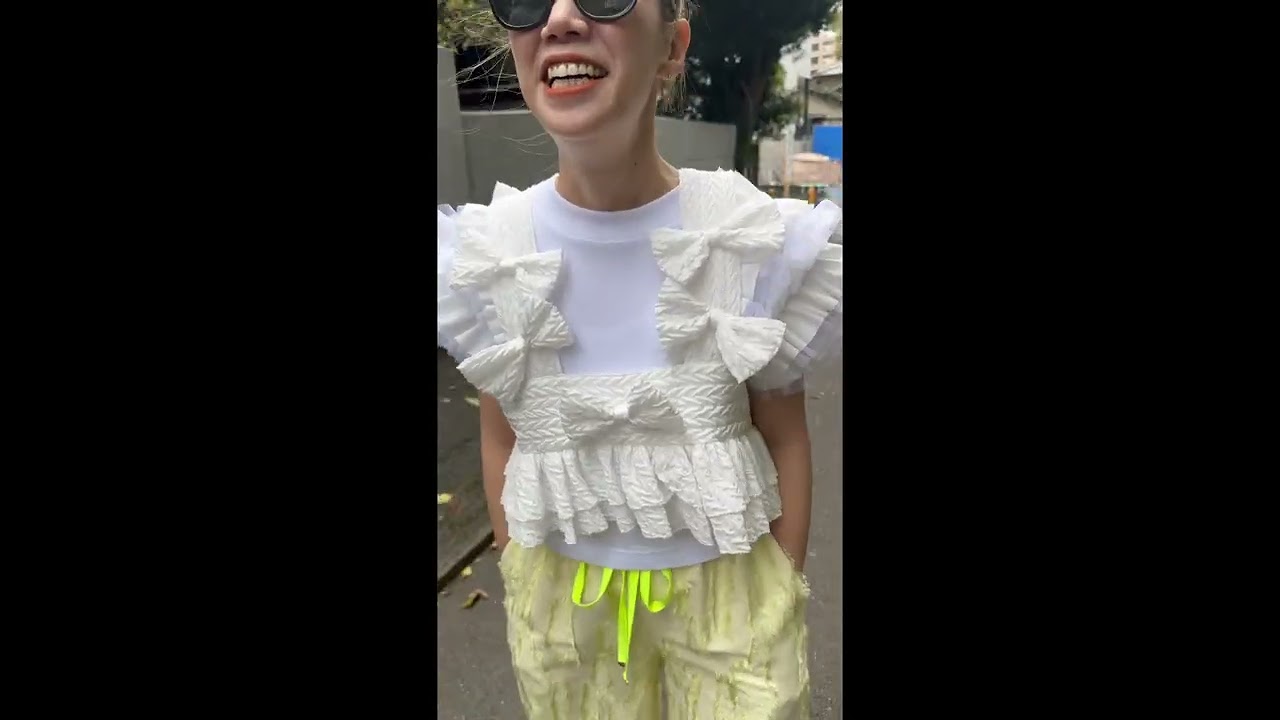 2026summer Thomas magpie トーマスマグパイ リボンビスチェ(22621