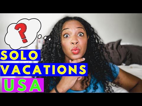 BEST PLACES TO TRAVEL ALONE IN THE US // Solo travel USA ideas for newbie female travelers
