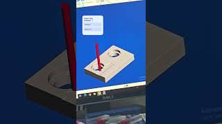 CNC Milling and CAD-CAM #cnc #cad #shorts
