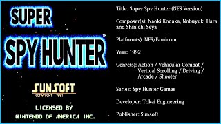 Super Spy Hunter (NES) [Soundtrack in FULL HD & 320 KBPS]
