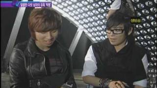 [HQ][BigBang] Mnet WideNews Shooting Caffe Latte CF 090427 (Part 1)