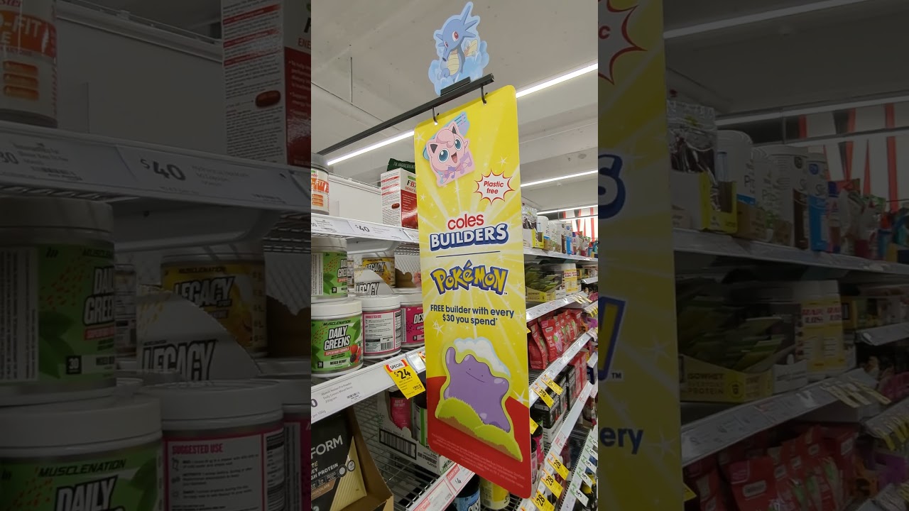 Gotta Catch 'Em All - Coles Builders Pokémon Edition