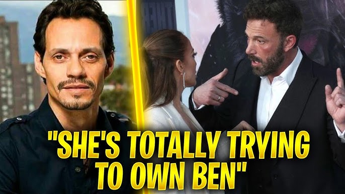 Marc Anthony EXPOSES Jennifer Lopez And LAUGHS at Her Failed Marriage With Ben Affleck - YouTube