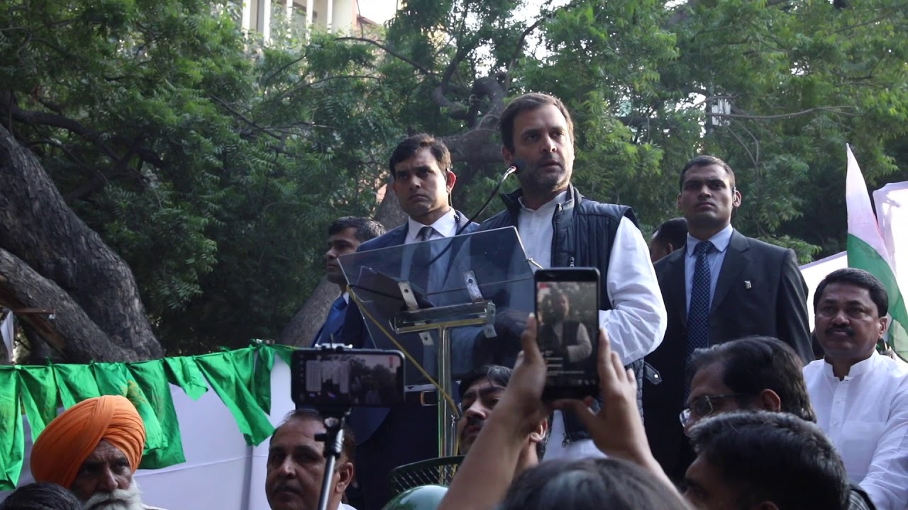 Image result for mukti march delhi rahul gandhi