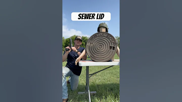Can a Sewer Lid Stop a 50 Cal Sniper Rifle?