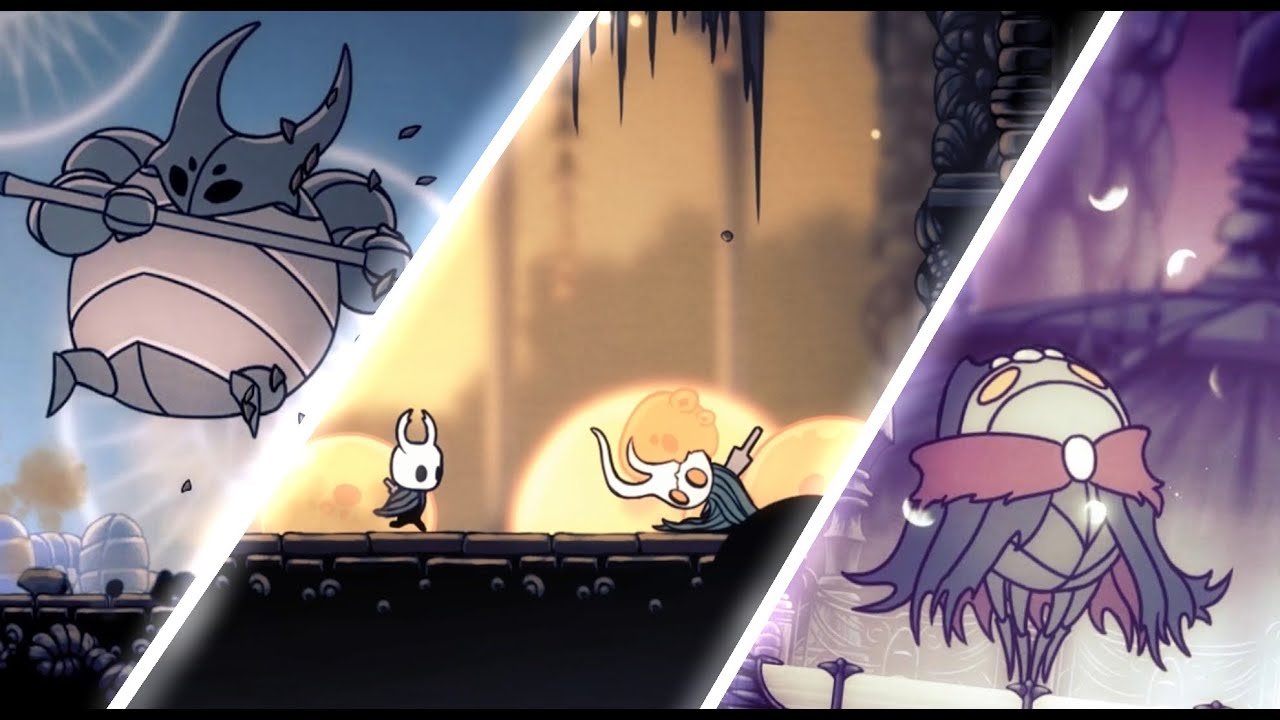 Hollow Knight - Chefes dos Sonhos + Localizações (sem DLC) - YouTube