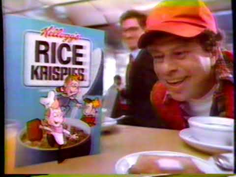 1984 Kellogg's Rice Krispies "Snap, Crackle and Pop. That's cute" TV Commercial