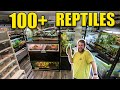 REPTILE ROOM TOUR 2022!! (100+ Reptiles)