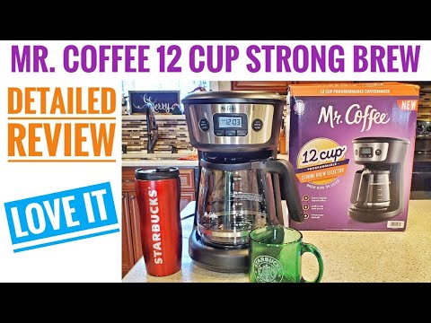 Mr. Coffee 12 Cup Coffee Maker Review: One Button and Done!