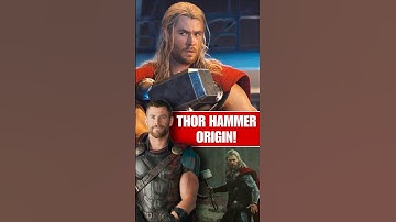 How Mjolnir Was Really Created – The Dark Secret Behind Thor’s Hammer! #shorts