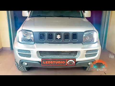 Тюнинг светодиодные фары Suzuki Jimny