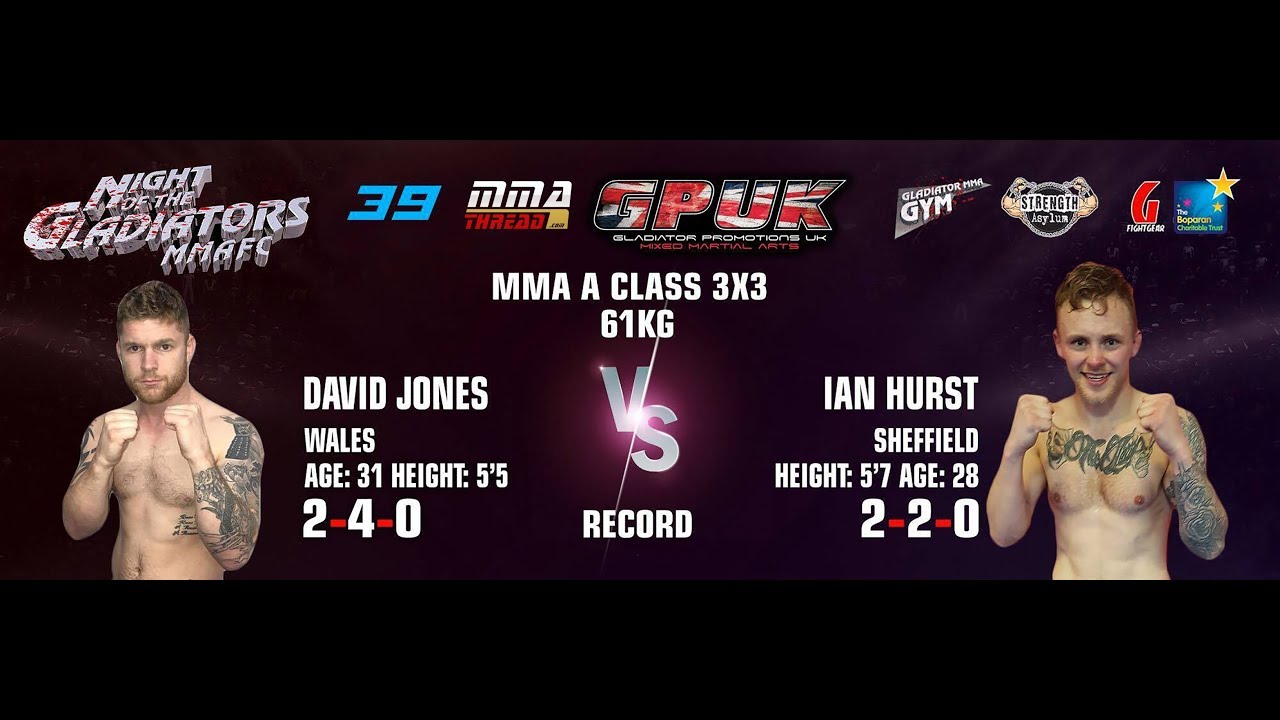 GPUK Night of the Gladiators 39: David Jones vs Ian Hurst