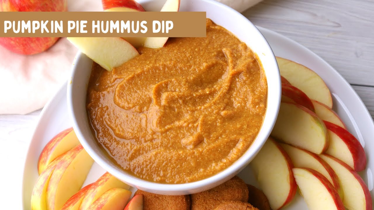 Pumpkin Pie Hummus Dip YouTube
