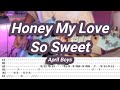 Honey my love so sweet april boys guitar coverwith tabs
