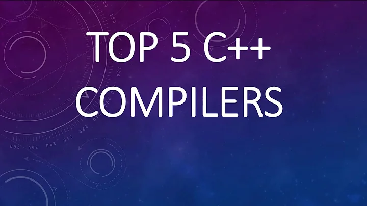 Top 5 C++ compilers for windows and linux